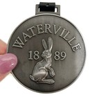 Waterville Links Irish Golf Ireland Metal Bag Tag Souvenir 1889 Rabbit Logo
