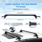 For Honda Civic 2005-2018 Car Top Roof Rack Cross Bar Luggage Bicycle Carrier