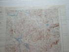 One  1  Maine Original Topographical Map  bryant Pond  Geolgical Survey 1914 44