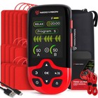 Muscle Stimulator Tens Unit For Pain Relief - Ultra Portable  Red Therapy Device