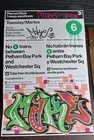 Nyc Train Sign Subway Graffiti - 11  X 17 - By Make 