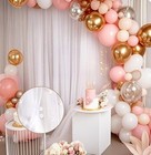 10 X 10 Ft Pearl Tulle Backdrop Curtain With Lights Strings For 10ft White