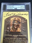 Ted Williams Psa Dna Signed Hall Of Fame Plaque From Williams Family Collection