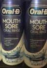 4 Bottles Of Oral-b Mouth Sore Rinse Mouthwash Special Care 16 Fl Oz Exp 11 2025
