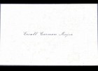 Rare Nikola Tesla Bold Autograph Signed Vintage Calling Card Inventor History