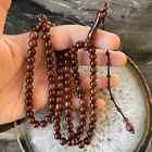 Real Kuka Coca Tree Islamic Prayer 99 Beads  Tasbih  Misbaha  Sibha  Tasbeeh 8mm