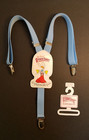 Vintage 1982 Youth  Kids Suspenders Roger Rabbit Cartoon Graphic Nos