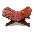 10 Inch Wooden Pooja Book Stand Rehal For Ramayan Geeta Puran Bible Use Fs