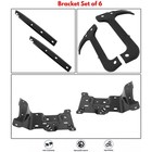 Front Bumper Brackets Set Of 6 For 2018-2020 Ford F-150 Truck