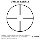 Leupold Vx-3hd 3 5-10x40 1in Cds-zl Duplex Riflescope 180617