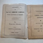 1837-1937 Carrol County Maryland Centennial Official Program Booklet