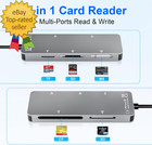 Memory Stick Pro Duo Adapter 5-in-1 Multi Memory Card Reader Supports Sd tf cf