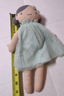 Cloud Island Target Rag Doll Green Dress Bow Plush Baby Safe Toy Gray Hair 2017
