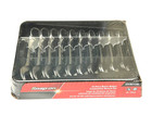 Snap On Tools New Oxim710b 10pc Metric Chrome Midget Length Combo Wrench Set Usa