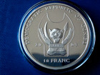 Congo 10 Franc Camel  2009 Silver