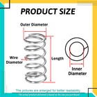 0 30mm Compression Spring Od 2-6 Mm Coil Pressure Springs 304 Steel L 5mm-120 Mm