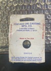 Chicago Die Cast Single V Groove Pulley A Belt  3 1 2 Dia  X  3 4  Bore   300-a