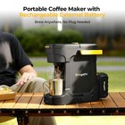 Bougerv Portable Coffee Machine Cordless Coffee Marker With 18v Battery   K Cup