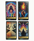 Rainbow Tarot Cards A 78 Colorful Oracle Deck English Visions Divination Blk1117