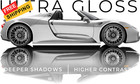 Ultra Gloss Silver Metallic Vinyl Wrap - Self Adhesive  Air Release  Stretchable
