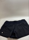Lululemon Women s Black Speed Up Running Shorts Low Rise Sz 6