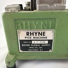Vintage Rhyne Pick Machine Floral Flower Wire Stem Crimping Florist Picking Tool