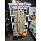 Wwii Usn N-1 Deck Bib Overalls 1943 Sigmund Eisner Double Talon Zipper Vintage