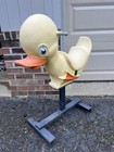 Vintage Saddle Mates Duck Ride On Playground Equipment Toy  W Stand Gametime