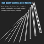 Dywishkey Stainless Steel Rods Assortment Kit  Diameter  Assorted Sizes 