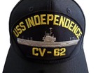 Uss Independence Cv-62 Navy Ship Hat U s Military Official Ball Cap U s a Made