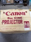 Canon P-8 8mm Cine Film Projector Vintage W  Case Japan