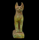 Ancient Egyptian Antiquities Egyptian Goddess Bastet Cat Artifact Figurine Bc