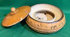 Antique Vintage Sewing Box Metal Construction Paint Is In Fare Condition Bx69