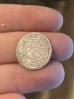 Dated 1211 Ad Dirham Medieval Silver Old Coin Ayyubid Yemen Zabid Mint Crusaders