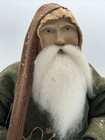 Primitive Retired 2024 Arnett Country Store Santa With Wool Green Jacket Signed