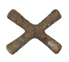 Katanga Cross Currency Copper Alloy Congo