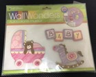 Wall Wonders Craft Decor 3d Baby Room Nursery Appliques  new  Fast Shipping 