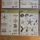 Stampin  Up Lot Of 10 Sets Photopolymer rubber Usa Scrapbook  13 Unused vg