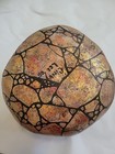 Navajo Artist Cindy Lee Painted Gourd Night Sky 2005 Signed 