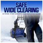 Snow Joe Ionmax 24v Cordless Snow Blower With Electric Engine  open Box 