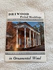Vintage Original Driwood Period Mouldings In Ornamented Wood Booklet Lot