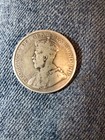 1929 Canada Silver Half Dollar 1 2  1 50 Cents Canadian