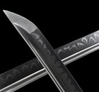 Japanese Samurai Katana Sword Clay Tempered T10 Steel Full Tang Snake Theme