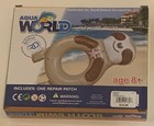 Aqua World Sloth Swim Tube Pool Float Ring Age 8  Inflated Size 51 x30  New