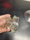Antique Vintage Columbia Swirl Glass Apothecary Jar Cylinder 19    Excellent