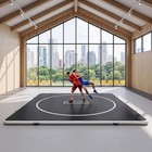 Inflatable Wrestling Mat 13x13 Ft For Wrestling  Martial Arts  Jitsu  Boxing mma