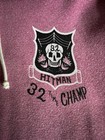 Roots Of Fight Bret Hitman Hart 32 Time Champ Pink Hoodie Size Small Wwe