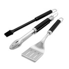 Weber 3pc Precision Grill Tool Set Black