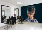 3d Model O209 Hair Cut Salon Barber Shop Wallpaper Wall Mural Self-adhesive Fay