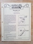 Lot Of 5  Sewing With Nancy Booklet - Wearable Art  Applique  Embroidery Vintage